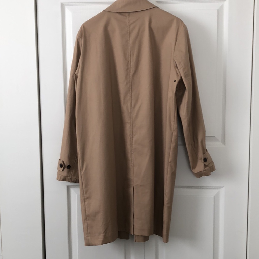Lands End Trench coat NWOT - Picture 2 of 7